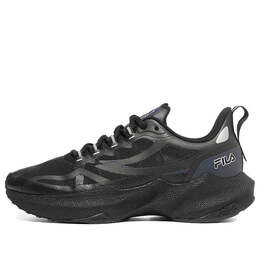 Fila: Чёрные кроссовки 