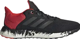 Adidas: Чёрные кроссовки  PureBoost