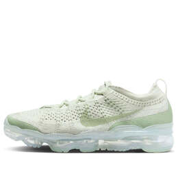 Nike: Зелёные кроссовки  Vapormax
