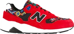 New Balance: Красные кроссовки 