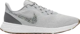 Nike: Серые кроссовки 