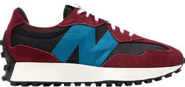 New Balance: Бордовые кроссовки  327