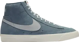 Nike: Синие кроссовки  Blazer Mid 77