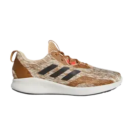 Adidas: Коричневые кроссовки 
