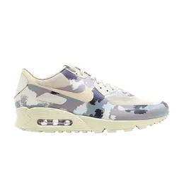 Nike: Серые кроссовки  Air Max 90