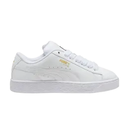 PUMA: Белые кроссовки  Suede