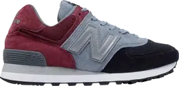 New Balance: Красные кроссовки  574