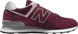 New Balance: Тёмные кроссовки  574