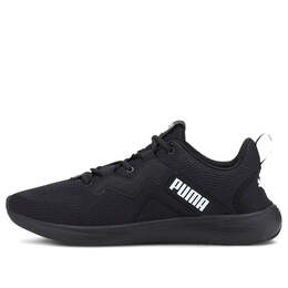 PUMA: Чёрные кроссовки 