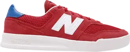 New Balance: Красные кроссовки 