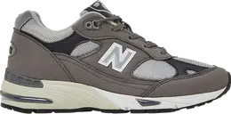 New Balance: Синие кроссовки  991