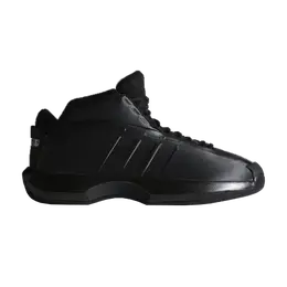 Adidas: Чёрные кроссовки  Crazy