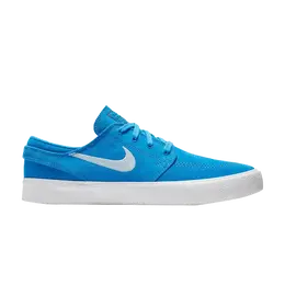 Nike: Синие кроссовки  Zoom Janoski