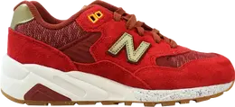 New Balance: Красные кроссовки 