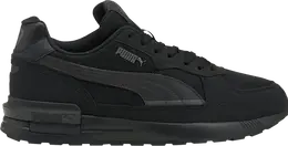 PUMA: Чёрные кроссовки 