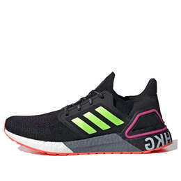 Adidas: Чёрные кроссовки  UltraBoost 20
