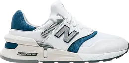 New Balance: Белые кроссовки  997