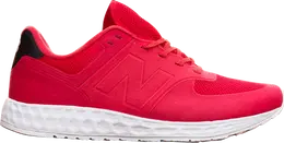 New Balance: Красные кроссовки  Fresh Foam
