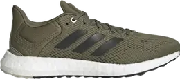 Adidas: Зелёные кроссовки  PureBoost