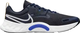 Nike: Голубые кроссовки 