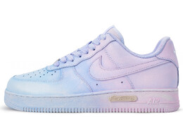Nike: Синие кроссовки  Air Force 1