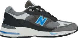 New Balance: Серые кроссовки  991