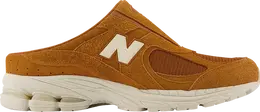 New Balance: Оранжевые кроссовки  2002R