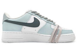 Nike: Синие кроссовки  Air Force 1