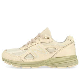 New Balance: Бежевые кроссовки 