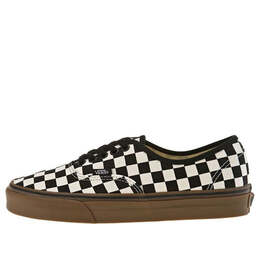 Vans: Чёрные кроссовки  Authentic