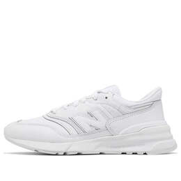 New Balance: Белые кроссовки 