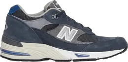 New Balance: Серые кроссовки  991