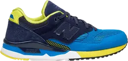 New Balance: Синие кроссовки  530