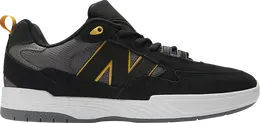 New Balance: Чёрные кроссовки 