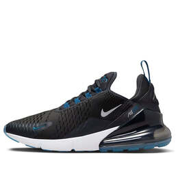 Nike: Голубые кроссовки  Air Max 270