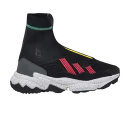 Adidas: Чёрные кроссовки  Ozweego