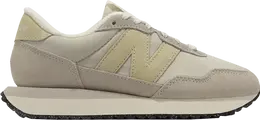 New Balance: Бежевые кроссовки  237