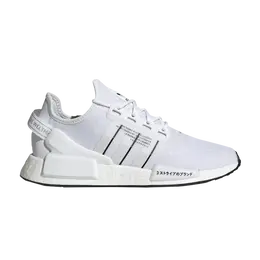 Adidas: Белые кроссовки  NMD_R1 V2