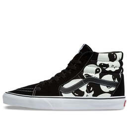 Vans: Чёрные кроссовки  Sk8-Hi