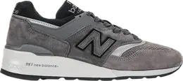New Balance: Серые кроссовки  997