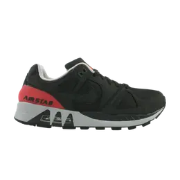 Nike: Чёрные кроссовки  Air