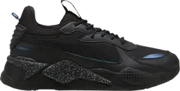 PUMA: Чёрные кроссовки  RS-X