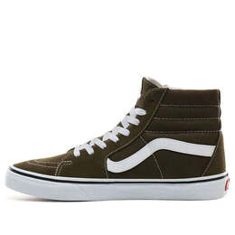 Vans: Зелёные кроссовки  Sk8-Hi