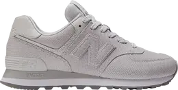 New Balance: Серые кроссовки  574