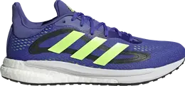 Adidas: Зелёные кроссовки 