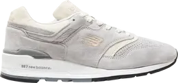 New Balance: Серые кроссовки  997