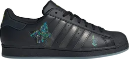 Adidas: Чёрные кроссовки  Superstar