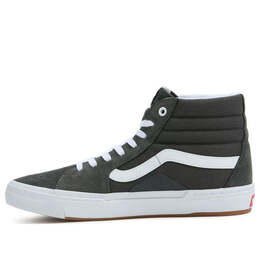 Vans: Тёмные кроссовки  Sk8-Hi