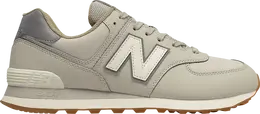 New Balance: Бежевые кроссовки  574