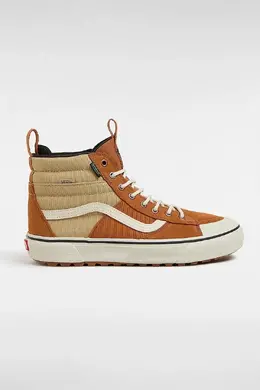 Vans: Коричневые кроссовки  Sk8-Hi